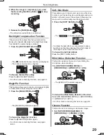 Предварительный просмотр 29 страницы Panasonic Palmcorder MultiCam PV-GS12 Operating Instructions Manual