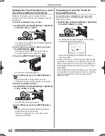 Предварительный просмотр 42 страницы Panasonic Palmcorder MultiCam PV-GS12 Operating Instructions Manual