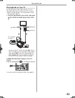 Предварительный просмотр 43 страницы Panasonic Palmcorder MultiCam PV-GS12 Operating Instructions Manual