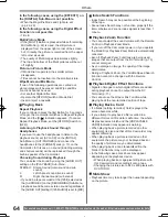 Предварительный просмотр 64 страницы Panasonic Palmcorder MultiCam PV-GS12 Operating Instructions Manual