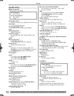 Предварительный просмотр 72 страницы Panasonic Palmcorder MultiCam PV-GS12 Operating Instructions Manual