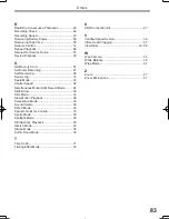 Предварительный просмотр 83 страницы Panasonic Palmcorder MultiCam PV-GS12 Operating Instructions Manual