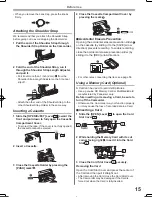 Предварительный просмотр 15 страницы Panasonic Palmcorder MultiCam PV-GS2 Operating Instructions Manual