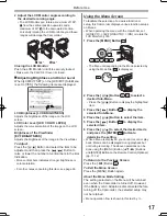 Предварительный просмотр 17 страницы Panasonic Palmcorder MultiCam PV-GS2 Operating Instructions Manual