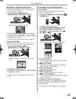 Предварительный просмотр 27 страницы Panasonic Palmcorder MultiCam PV-GS2 Operating Instructions Manual