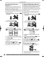 Предварительный просмотр 28 страницы Panasonic Palmcorder MultiCam PV-GS2 Operating Instructions Manual