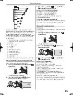 Предварительный просмотр 29 страницы Panasonic Palmcorder MultiCam PV-GS2 Operating Instructions Manual