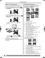 Предварительный просмотр 30 страницы Panasonic Palmcorder MultiCam PV-GS2 Operating Instructions Manual