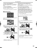 Предварительный просмотр 31 страницы Panasonic Palmcorder MultiCam PV-GS2 Operating Instructions Manual