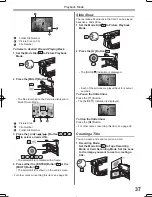 Предварительный просмотр 37 страницы Panasonic Palmcorder MultiCam PV-GS2 Operating Instructions Manual