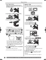 Предварительный просмотр 38 страницы Panasonic Palmcorder MultiCam PV-GS2 Operating Instructions Manual