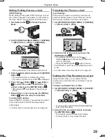 Предварительный просмотр 39 страницы Panasonic Palmcorder MultiCam PV-GS2 Operating Instructions Manual