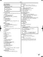 Предварительный просмотр 67 страницы Panasonic Palmcorder MultiCam PV-GS2 Operating Instructions Manual