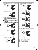 Предварительный просмотр 75 страницы Panasonic Palmcorder MultiCam PV-GS2 Operating Instructions Manual