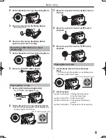 Preview for 9 page of Panasonic Palmcorder MultiCam PV-GS32 Operating Instructions Manual