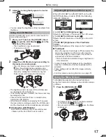 Preview for 17 page of Panasonic Palmcorder MultiCam PV-GS32 Operating Instructions Manual