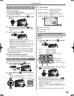 Preview for 33 page of Panasonic Palmcorder MultiCam PV-GS32 Operating Instructions Manual