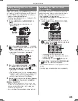 Preview for 35 page of Panasonic Palmcorder MultiCam PV-GS32 Operating Instructions Manual