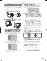 Preview for 43 page of Panasonic Palmcorder MultiCam PV-GS32 Operating Instructions Manual