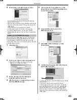 Preview for 45 page of Panasonic Palmcorder MultiCam PV-GS32 Operating Instructions Manual