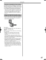 Preview for 47 page of Panasonic Palmcorder MultiCam PV-GS32 Operating Instructions Manual