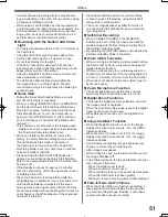 Preview for 51 page of Panasonic Palmcorder MultiCam PV-GS32 Operating Instructions Manual