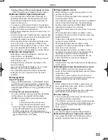 Preview for 53 page of Panasonic Palmcorder MultiCam PV-GS32 Operating Instructions Manual