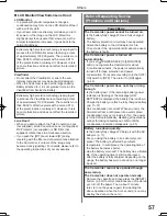 Preview for 57 page of Panasonic Palmcorder MultiCam PV-GS32 Operating Instructions Manual