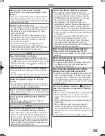 Preview for 59 page of Panasonic Palmcorder MultiCam PV-GS32 Operating Instructions Manual