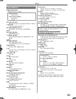 Preview for 61 page of Panasonic Palmcorder MultiCam PV-GS32 Operating Instructions Manual