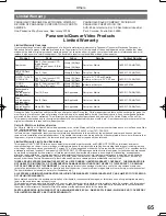 Preview for 65 page of Panasonic Palmcorder MultiCam PV-GS32 Operating Instructions Manual