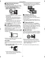 Предварительный просмотр 22 страницы Panasonic Palmcorder Multicam PV-GS33 Operating Instructions Manual