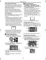 Предварительный просмотр 34 страницы Panasonic Palmcorder Multicam PV-GS33 Operating Instructions Manual