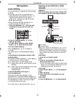 Предварительный просмотр 37 страницы Panasonic Palmcorder Multicam PV-GS33 Operating Instructions Manual