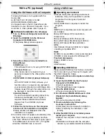 Предварительный просмотр 39 страницы Panasonic Palmcorder Multicam PV-GS33 Operating Instructions Manual