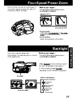 Preview for 23 page of Panasonic Palmcorder MultiCam PV-L452 Operating Instructions Manual