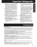 Preview for 5 page of Panasonic Palmcorder MultiCam PV-L453 Operating Instructions Manual