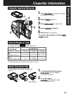 Preview for 11 page of Panasonic Palmcorder MultiCam PV-L453 Operating Instructions Manual