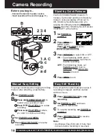 Preview for 18 page of Panasonic Palmcorder MultiCam PV-L453 Operating Instructions Manual