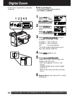 Preview for 30 page of Panasonic Palmcorder MultiCam PV-L453 Operating Instructions Manual