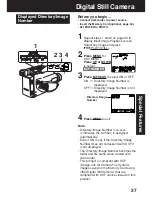 Preview for 37 page of Panasonic Palmcorder MultiCam PV-L453 Operating Instructions Manual