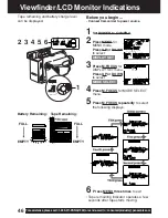 Preview for 46 page of Panasonic Palmcorder MultiCam PV-L453 Operating Instructions Manual