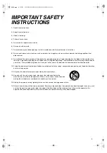 Preview for 3 page of Panasonic Palmcorder MultiCam PV-VM202 Operating Instructions Manual