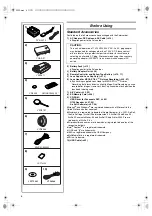 Preview for 6 page of Panasonic Palmcorder MultiCam PV-VM202 Operating Instructions Manual