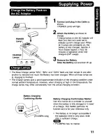 Предварительный просмотр 11 страницы Panasonic Palmcorder PalmSight PV-DV800 Operating Manual