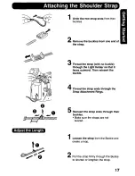 Предварительный просмотр 17 страницы Panasonic Palmcorder PalmSight PV-DV800 Operating Manual