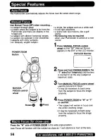 Предварительный просмотр 56 страницы Panasonic Palmcorder PalmSight PV-DV800 Operating Manual