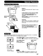 Предварительный просмотр 57 страницы Panasonic Palmcorder PalmSight PV-DV800 Operating Manual