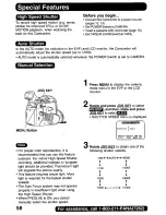 Предварительный просмотр 58 страницы Panasonic Palmcorder PalmSight PV-DV800 Operating Manual