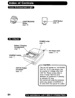 Предварительный просмотр 84 страницы Panasonic Palmcorder PalmSight PV-DV800 Operating Manual